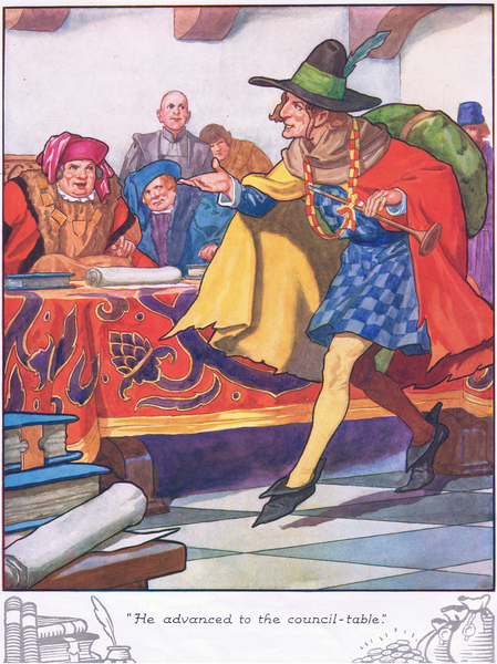 He advanced to the council table von Thomas Heath Robinson