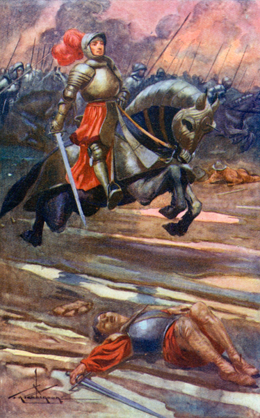 He was a greyhound in attack von Thomas Heath Robinson