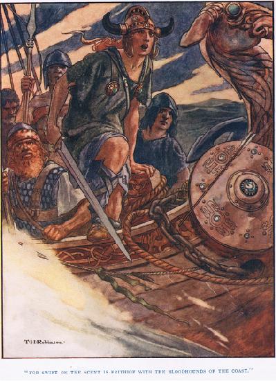 For swift on the scent is Frithiof