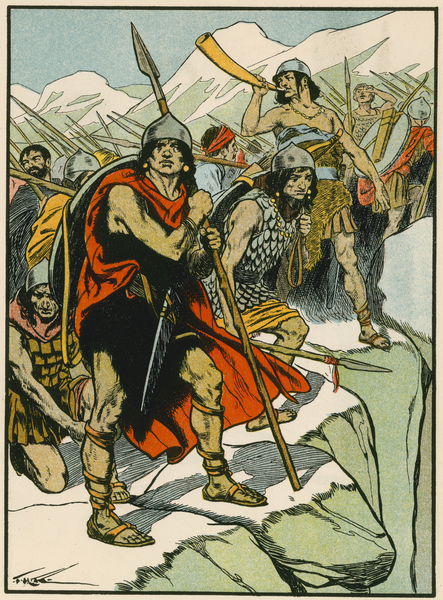 Hannibals soldiers von Thomas Heath Robinson