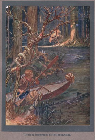 I felt so frightened at the apparition