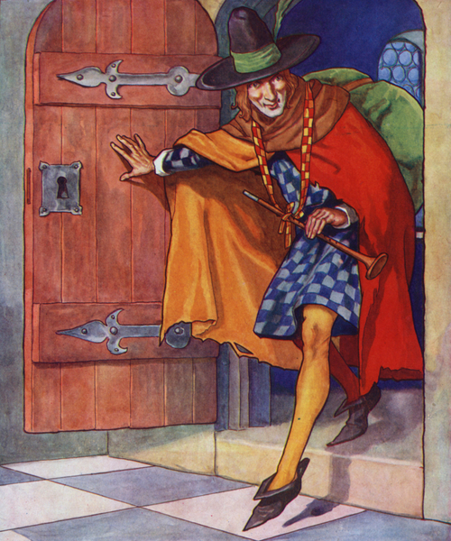 Illustration for The Pied Piper of Hamelin von Thomas Heath Robinson