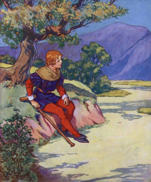 Illustration for The Pied Piper of Hamelin von Thomas Heath Robinson