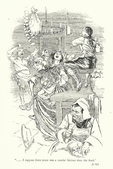Illustration for A Sentimental Journey by Laurence Sterne