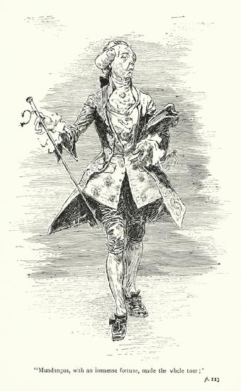 Illustration for A Sentimental Journey by Laurence Sterne