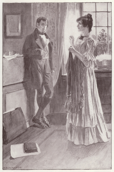 Illustration for Shirley by Charlotte Bronte von Thomas Heath Robinson