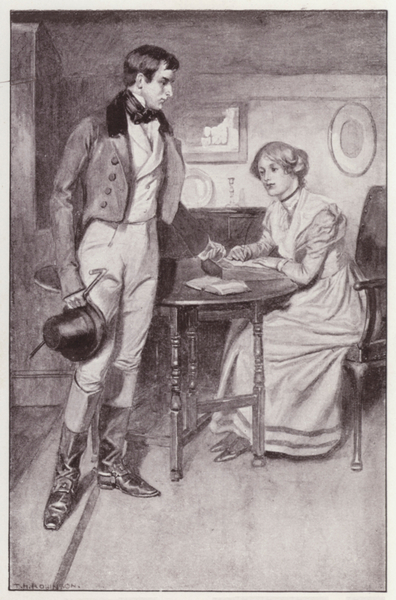 Illustration for Shirley by Charlotte Bronte von Thomas Heath Robinson