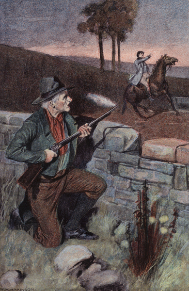 Illustration for Shirley by Charlotte Bronte von Thomas Heath Robinson