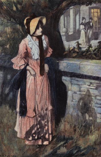 Illustration for Shirley by Charlotte Bronte