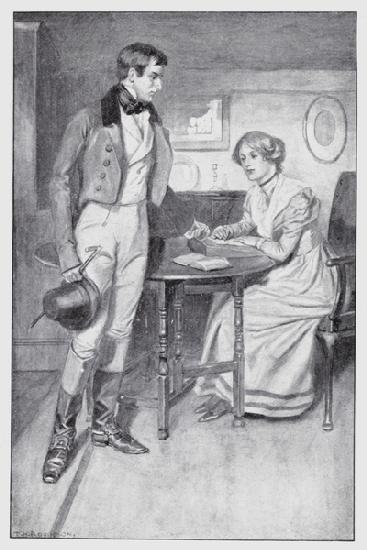 Illustration for Shirley by Charlotte Bronte