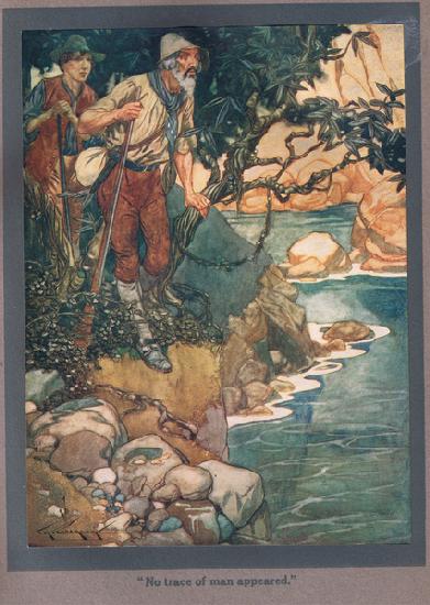 No trace of man appeared