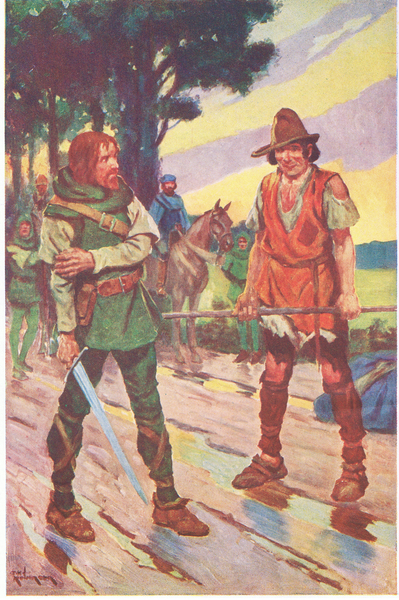 Not I,  returned the beggar. The fight was none of my choosing. von Thomas Heath Robinson