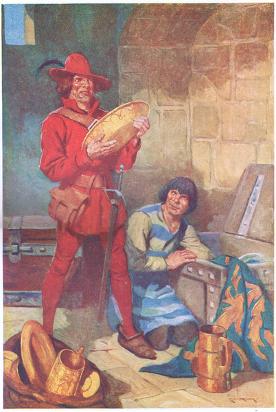 Without any loss of time the two rifled the sherrifs store of plate von Thomas Heath Robinson