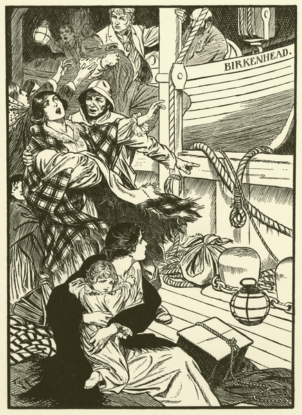 Saving the Women and Children von Thomas Heath Robinson