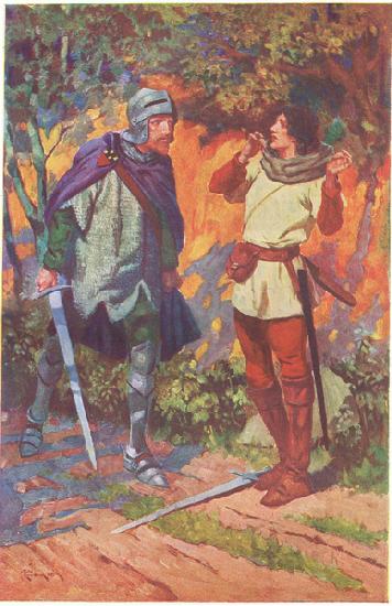 Robin! she cried. Dost thou not know me? Dost not know thy Marion