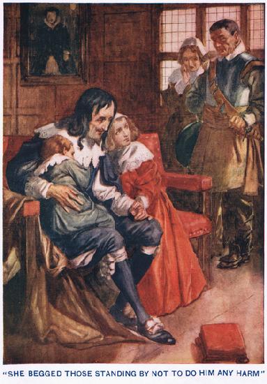 She begged those standing by not to do him any harm