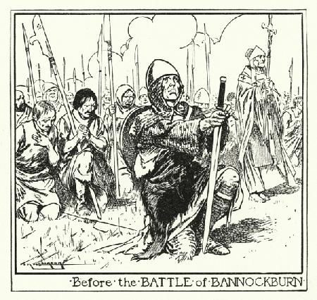 Before the Battle of Bannockburn