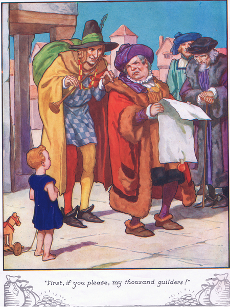 First if you please, my thousand guilders von Thomas Heath Robinson