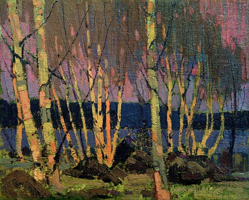 Evening, Canoe Lake von Thomas John Thomson