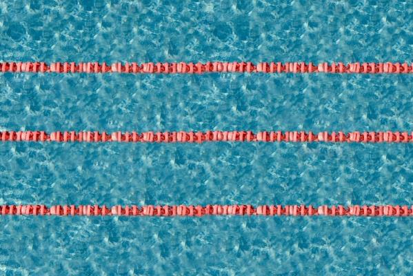 Schwimmbad von oben von Thomas Lammeyer