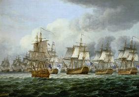 Die Schlacht von Kap St. Vincent (1797) oder bei der Doggerbank (1781)