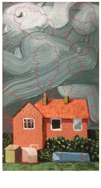 View from the courtman rd allotment von Thomas MacGregor