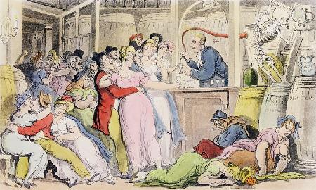 Illustration from ''The English Dance of Death'' by William Combe