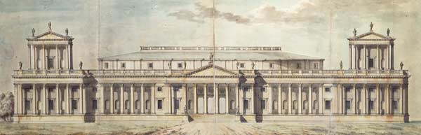 : Design for a National Mausoleum von Thomas Sandby