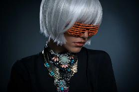 Cyber ​​Mädchen