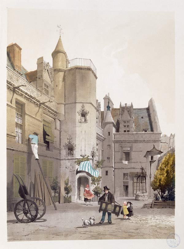 Paris, Hôtel de Cluny, Hof von Thomas Shotter Boys
