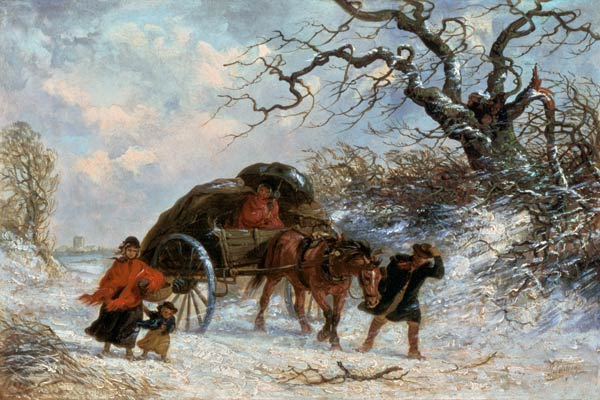 The Carriers Cart - Winter von Thomas Smythe