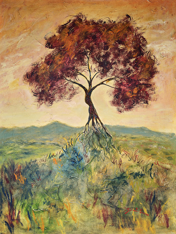 Baum in Landschaft 2902 von Thomas Steinmetz