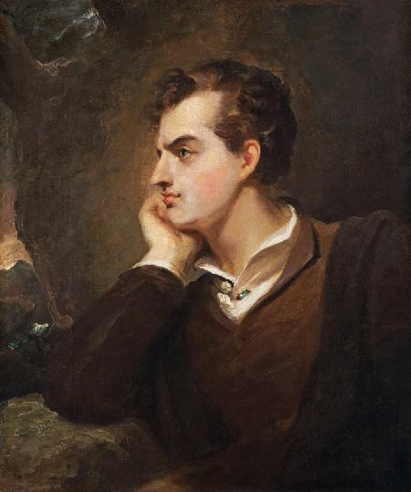 Lord Byron (nach dem Gemälde von Richard Westall).