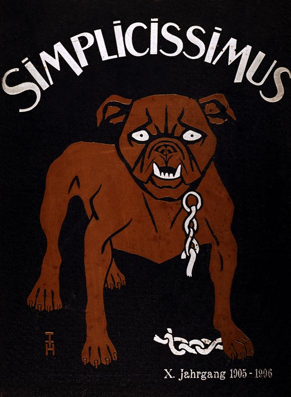 Dies ist das Hundevieh von Thomas Theodor Heine