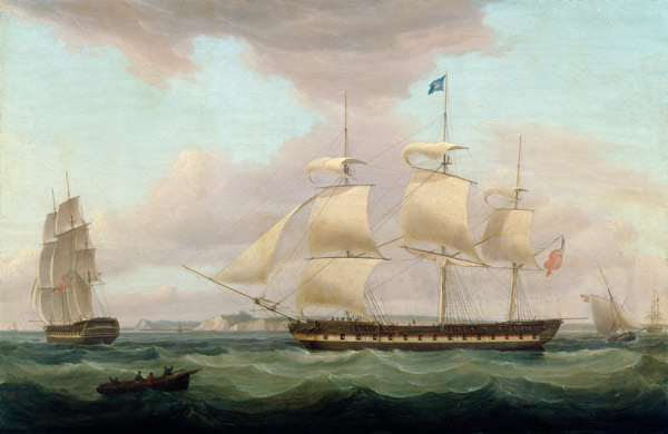 The Honourable East India Company's 'Duchess of Atholl' von Thomas Whitcombe