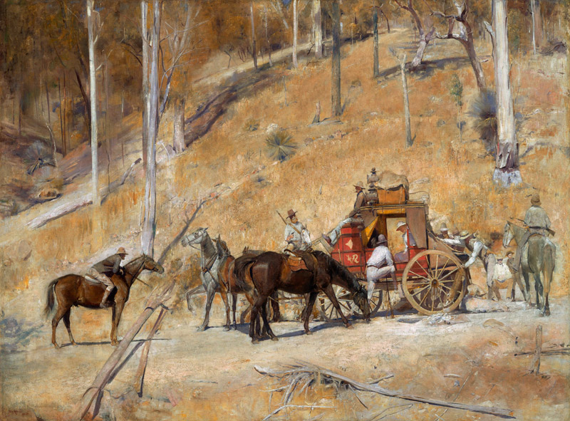 Bailed Up (Der Überfall) von Thomas William Roberts