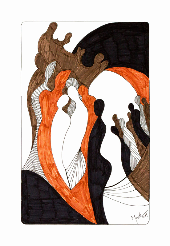 Dance3 von Brigitte Thonhauser-Merk