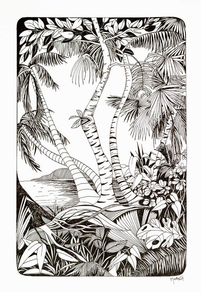 Tropical Bay von Brigitte Thonhauser-Merk