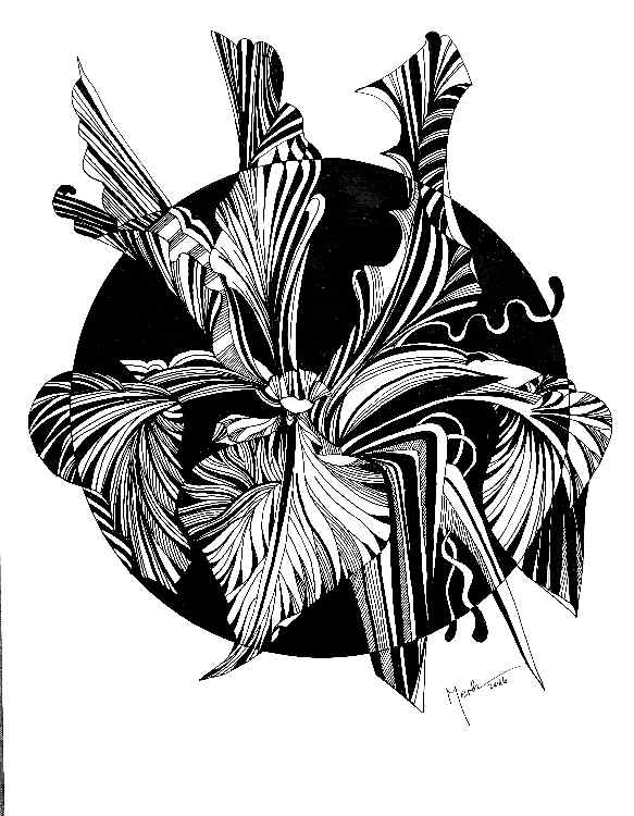 Orchid von Brigitte Thonhauser-Merk