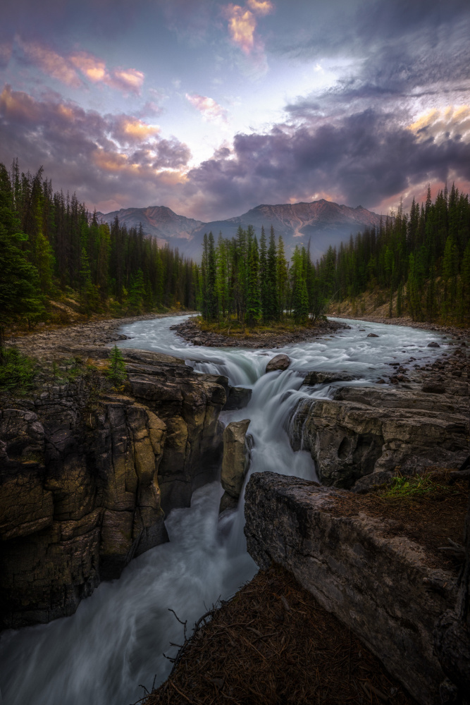 Sunwapta Falls von Ti Wang