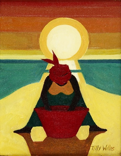 African Sunset von Tilly  Willis