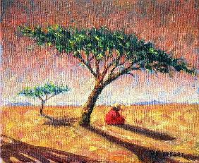 African Afternoon, 2003 (oil on canvas) 