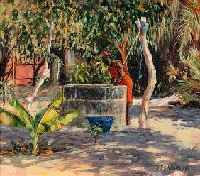 At The Well, 2006 (oil on canvas) 