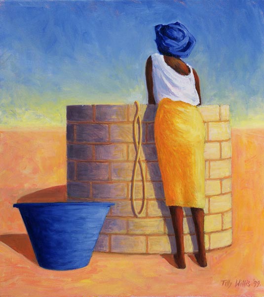 Well Woman, 1999 (oil on canvas)  von Tilly  Willis