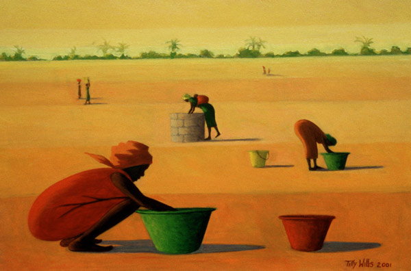 Woman''s Work, 2001 (oil on canvas)  von Tilly  Willis