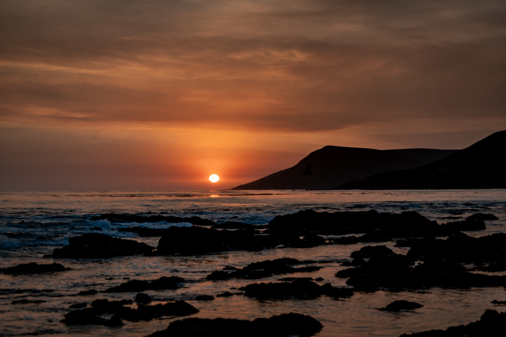 Orange Sunset von Tim Mossholder