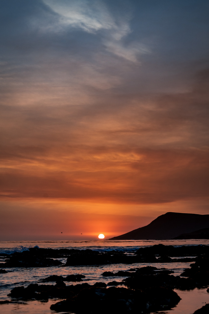 Orange Sunset von Tim Mossholder