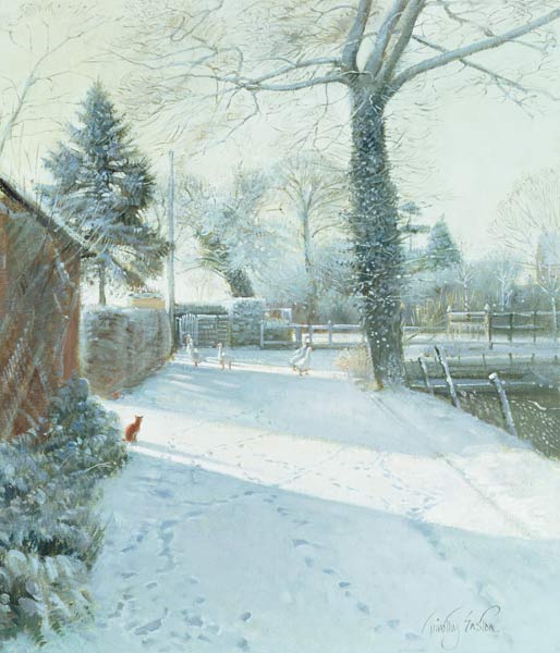 Criss-Cross (oil on canvas)  von Timothy  Easton