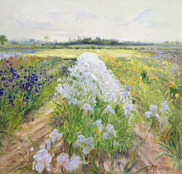 Down the Line, 1995 (oil on canvas)  von Timothy  Easton