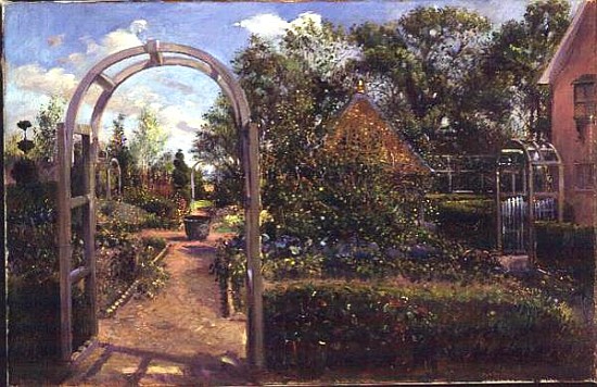 Into the Herb Garden  von Timothy  Easton
